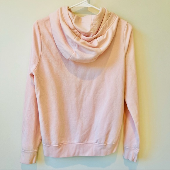 Nike Sportswear Hoodie Woman’s Size Small Pockets Pink Work Out Gym - Picture 5 of 6